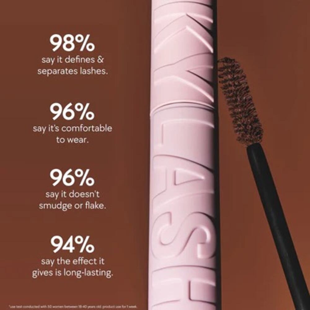 Kylie Cosmetics Kylash Volume Mascara Extra Black 0.41oz Clean Vegan Formula NEW - Picture 6 of 16